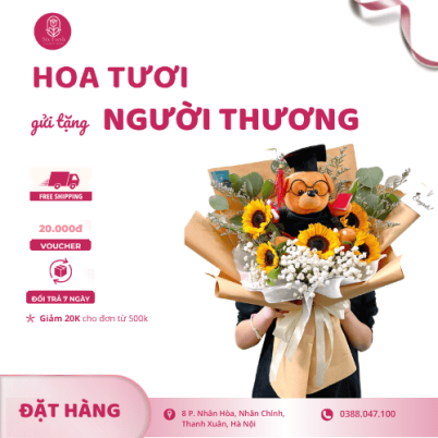Hoa tốt nghiệp