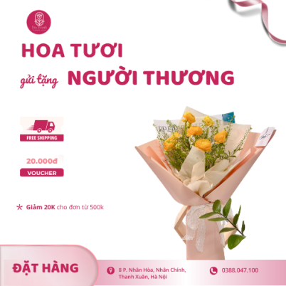 Bó Hoa Mao Lương Vàng
