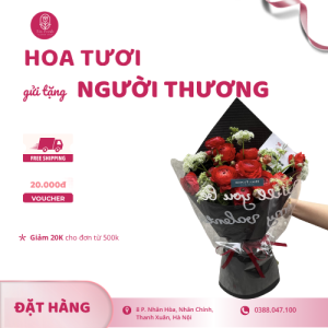 Bó Hoa Mao Lương Đỏ