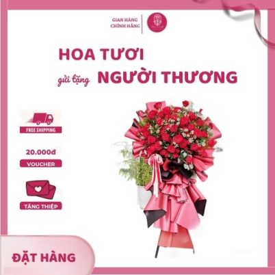 Kệ Hoa Khai Trương Hoa Hồng