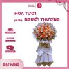 Kệ Hoa Khai Trương Hoa Hồng Cam