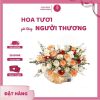 Giỏ Hoa Khai Trương Mix 3 Loại Hoa Hồng