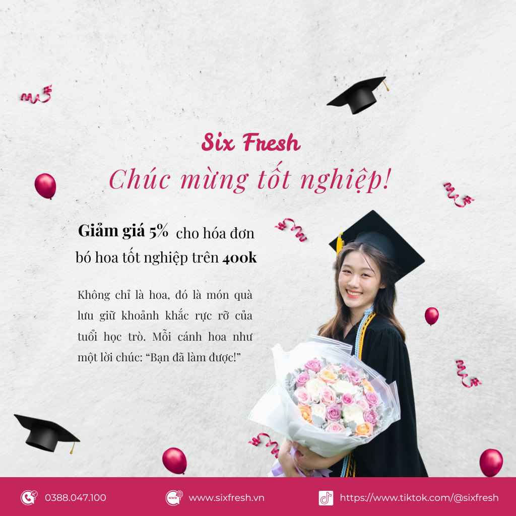 Bó Hoa Tốt Nghiệp